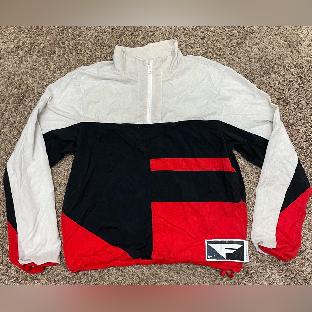 Vintage Nike flight series quarter zip windbreaker